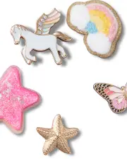 Crocs Unisex Jibbitz Charms, Pack of 5 - Ages 3+