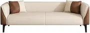 Sofas and Couches Nordic Light Luxury Small Apartment Living Room Double Sofa Bed Clothing Store Rest Area Restaurant Reception Office Small Sofa for Living Room Corner Chair Bedroom Salon Office (Si