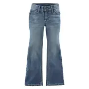 Wrangler Girl's Nicole Retro Bootcut Jeans Denim Pants Bottoms 6 8 10 12 14 New