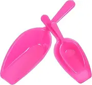 Gadpiparty Garden Trowel Gutter Scoop Multiuse Plastic Scoop Set for Jewelry Beads Flour Soil
