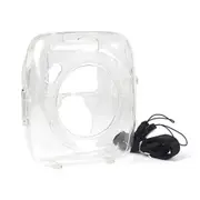 Protective Crystal Shell Case with Strap for Fujifilm Instax Square SQ20