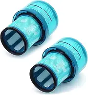 2 Pack V15 Replacement HEPA Filters for Dyson V15 Detect Absolute Extra & Detect Total Clean Vacuum Cleaners, Replacement Part for Dyson V15 Filter (Set of 2)