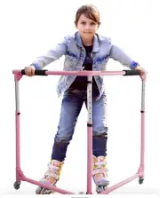 GanFindX Folding Skater Aid for Kids Roller Skating, 36" Roller Skate Trainer Pi