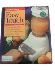 Hamilton Beach VTG Easy Touch Electronic Blend Master 10 Speed Blender NEW *READ