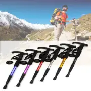 2x Trekking Poles Nordic Walking Hiking Sticks Anti-shock Adjustable Alpenstock