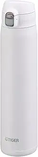 [Tiger] MTR-W088WA Water Bottle, 31.8 fl oz (880 ml), One Push, Stainless Steel Bottle, Easy to Drink Design, Includes Lid and Seal, Easy to Wash Only 2 Pieces, Easy Cap, Vacuum Insulated, Mug, Hot and