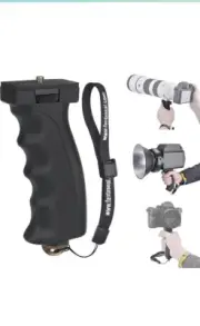 Universal Ergonomic DSLR Mirrorless Camera Camcorder Monocular Hand Grip Stabil