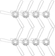LIFKICH 20Pcs Lamp Shade Fixators Durable Spring Clamps for DIY Pendant Lampshade Projects Stable Clips for Home Office Lighting Practical Holders