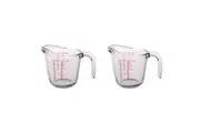 2x Kitchen Classics Glass Measure Jug 1 Cup 250ml Kitchen Cookware Accesories
