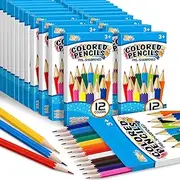 SpringFlower Colored Pencils Bulk, 36 Pack Pre-Sharpened Coloring Pencils For Kids, 432 Count Colored Pencil for Kids Teachers Classroom Essential, School Supplies for Teacher, Back to School Supplies