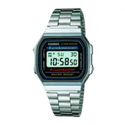 Casio A168wa-1w Watch in Silver