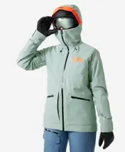 WOMENS POWDERQUEEN 3.0 JACKET, Jade 2.0 ME | Helly Hansen AU