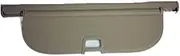 Trunk Cargo Cover Compatible With FIAT Freemont 7 Seat 2012-2021 Security Shield Rear Luggage Curtain Partition Privacy Accessories(Beige)