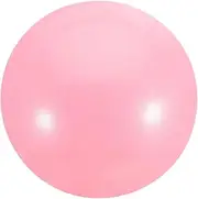 HANABASS Balance Ball for Yoga and Pink Exercise Ball for Stability Training Muscle Strengthening Postpartum Rehabilitation Enhance Control and Alleviate Back Fatigue
