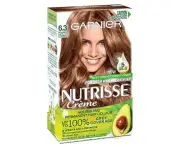 Garnier Nutrisse Permanent Hair Colour - 6.3 Praline Dark Golden Blonde