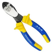 Power Side Cutter 7" x 0.8", CR-V Steel, Multi-Component Sleeves – Heavy Duty...