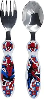 Children's Cutlery Set Metal Spiderman Arachnid Grid 2 Pieces