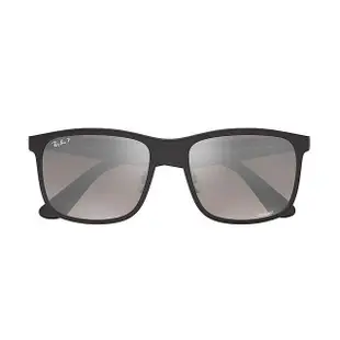 Ray Ban 雷朋偏光太陽眼鏡 RB4264 601S/5J 霧黑框 極彩灰水銀偏光鏡片 4264