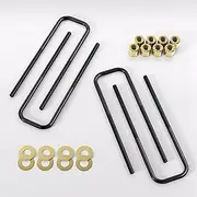 4PCS Rear U Bolts 3.1" Wide Leaf Springs 11.6" Long Compatible with F150 1997 1998 1999 2000 2001 2002 2003 2015 2020 for 1 to 1.50 Inch Lift Blocks