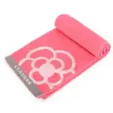 在飛比找遠傳friDay購物優惠-CLATHAS 山茶花LOGO涼感運動巾圍巾(粉紅色)