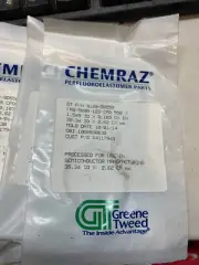 Lot of 2 CHEMRAZ 9129-SD550 O-RING 1.549 ID X 0.103 CX IN