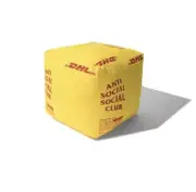 Anti Social Social Club X DHL Pillow Rare Package Plush New ASSC Shipping