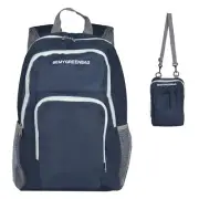 20L Small Hiking Backpack Crossbody Bag Dual Purpose Backpack For Men And Wom...