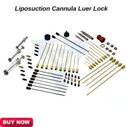 Cannula Set of 76 Pieces Luer Lock Liposuction Fat Transplantation A Quality Kit