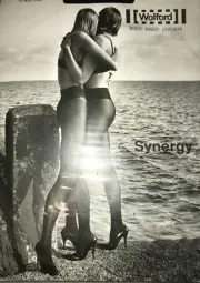 Wolford Helmut Newton Photo Synergy Tights Color: Coca Size: Small 11284 -20