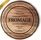 Fromage round Cheese Board 28Cm - Cheese Boards Knives Entertaining Gifts House