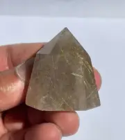 Golden Rutile Quartz Tower Small Natural T465