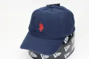 U.S. Polo Assn. Adjustable Strapback Hat Cap Navy Blue USPA Logo Brand New Child