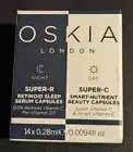 NIB Oskia Super-R Retinoid Sleep Serum + Super-C Smart Nutrient Beauty Capsules