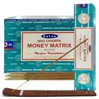 Satya Nag Champa Money Matrix Pooja Agarbatti Incense Sticks 15g x12 Boxes 180gm