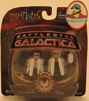 MINIMATES BATTLESTAR GALACTICA 4 GAIUS BALTAR DOC COTTLE