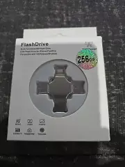 256G 4in1 Type-c Pendrive USB Flash Drive Memory Stick For iPhone Android PC