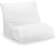 Contour Products Flip Pillow White Case - Standard Size