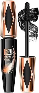 Mascara Volume And Length - Mascara Makeup For Women | Volumizing - Lengthening - Defining - Curling | Waterproof Smudge Proof With Zero Clumps For Natural-Looking Lashes | Build Plump Eye Make-Up
