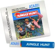 Replacement Game Cartridge Label - Jungle Hunt for Atari 5200 ON SALE!