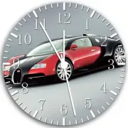 Bugatti Veyron Frameless Borderless Wall Clock Nice For Gifts or Decor Z56