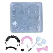 Maid Cosplay Resin Mold Jewelry Fillings Silicone Resin Mold Jewelry Tools