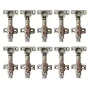 95 Degree Half Overlay Hinges 26mm with Damper Soft Closing Clip on Assembly ...