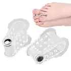 1 Pair Toe Separators Magnetic Toe Divider Gel Cushions Straightener Pain Relief