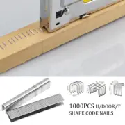 8/10/12mm 1000X Staple Gun Heavy Duty Staples Stapler Tacker Pack UpholsteryBH