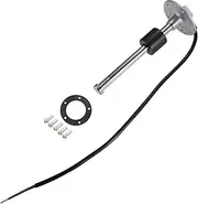 X AUTOHAUX Universal Marine Fuel Sending Unit Float Replacement Fuel Gauge Gas Tank Diesel Water Level Sender Unit Sensor, 7" 180mm, Anti-Corrosion, Stainless Steel, Silver Tone