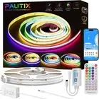 RGB Smart IC COB LED Strip Light Addressable 9.84ft/3m,UL-Listed DC24V...