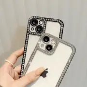For iPhone 13 12 Pro Max 8 7 Case Glitter Diamond Shockproof Soft Phone Cover