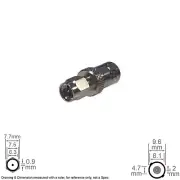 Coax RF Antenna Adapter Connector Converter BNC Female SMA Male