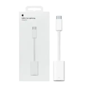 【Apple 蘋果】原廠 USB-C 對 Lightning 轉接器(A2868)