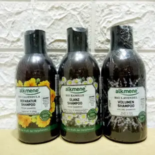 電子發票 現貨♥德國 Alkmene 歐珂蔓淨化頭皮 無矽靈 洗髮露250ml 金盞花 薰衣草 洋甘菊 大蕁麻 洗髮精